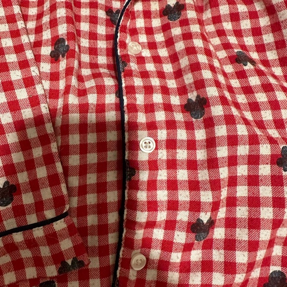 Disney Baby Gap Minnie Gingham PJs 3 years Toddler - Picture 3 of 5